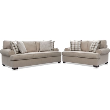 Emory Sofa and Loveseat