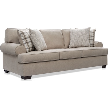 Emory Sofa and Loveseat - Beige