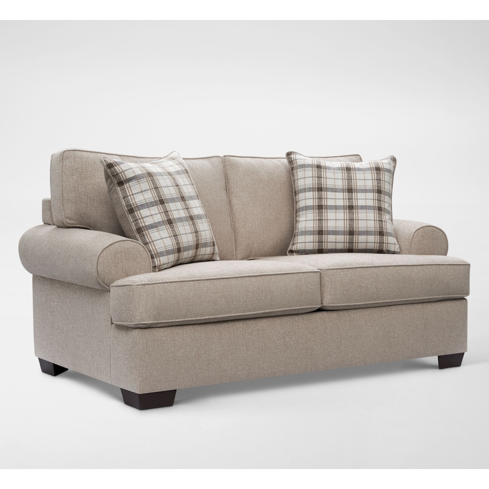 emory beige loveseat web   