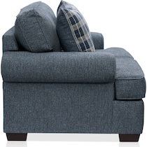 emory blue loveseat   