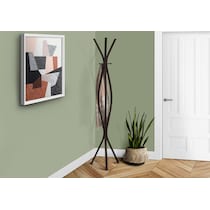 empire dark brown coat rack   