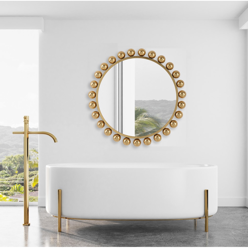 emryn gold mirror   
