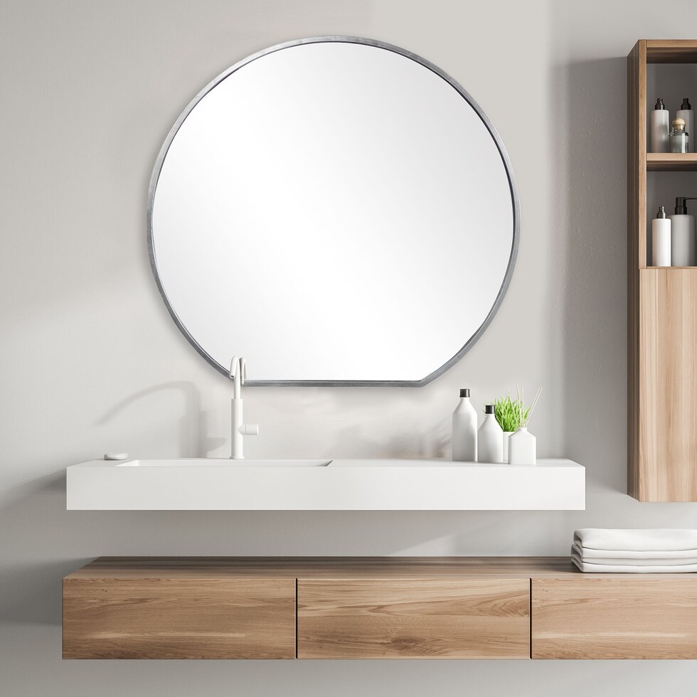 eniola silver mirror   