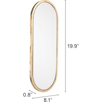 enoch gold mirror   