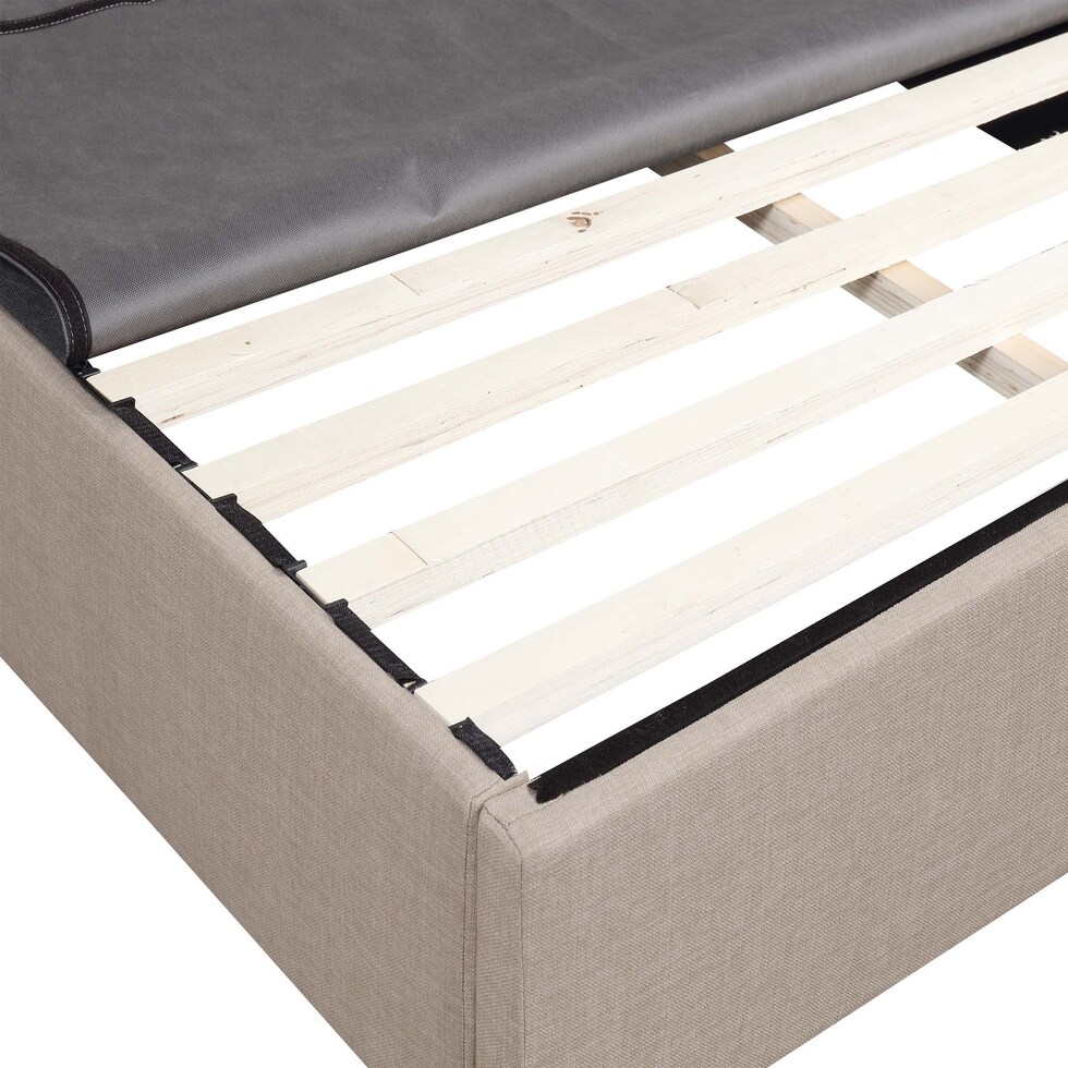 enola white queen bed   