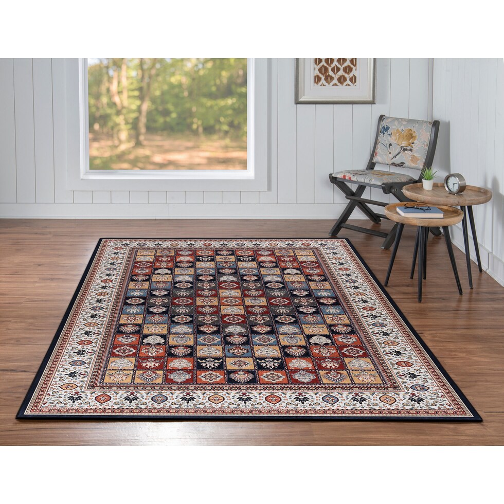 eolus multicolor area rug  x    