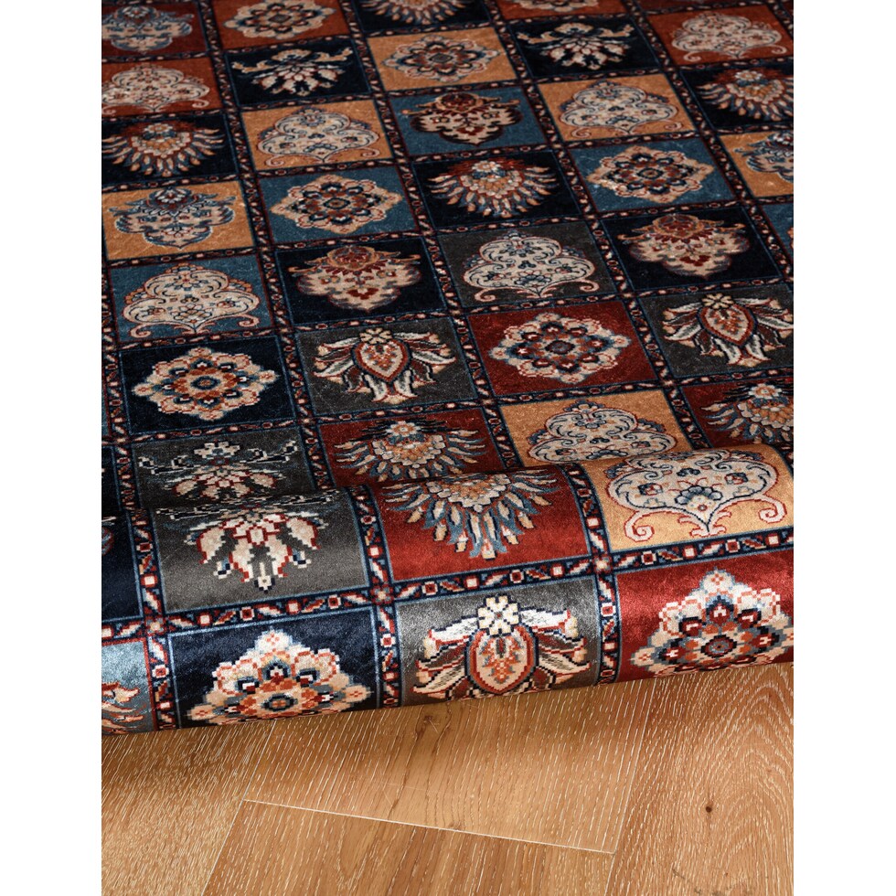 eolus multicolor area rug  x    