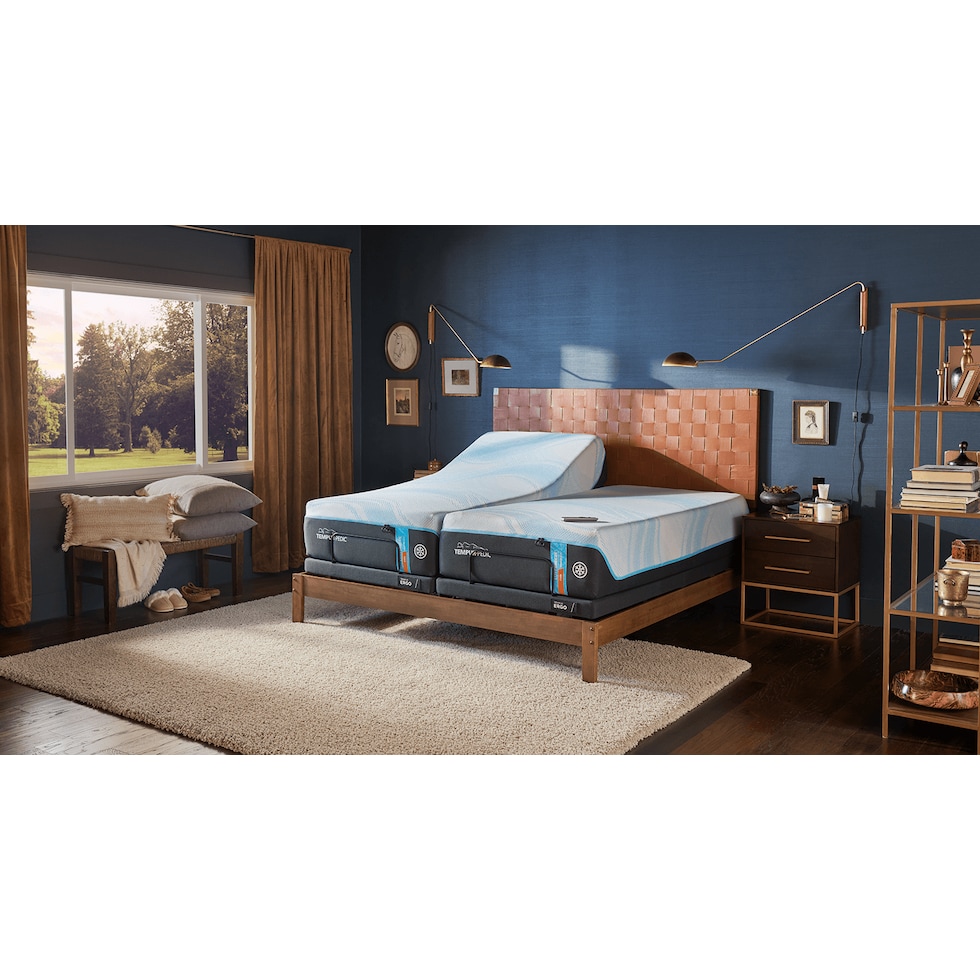 ergo black california king adjustable foundation   