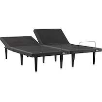 ergo black split california king adjustable foundation   