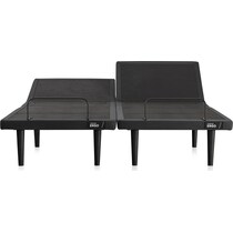 ergo black split california king adjustable foundation   