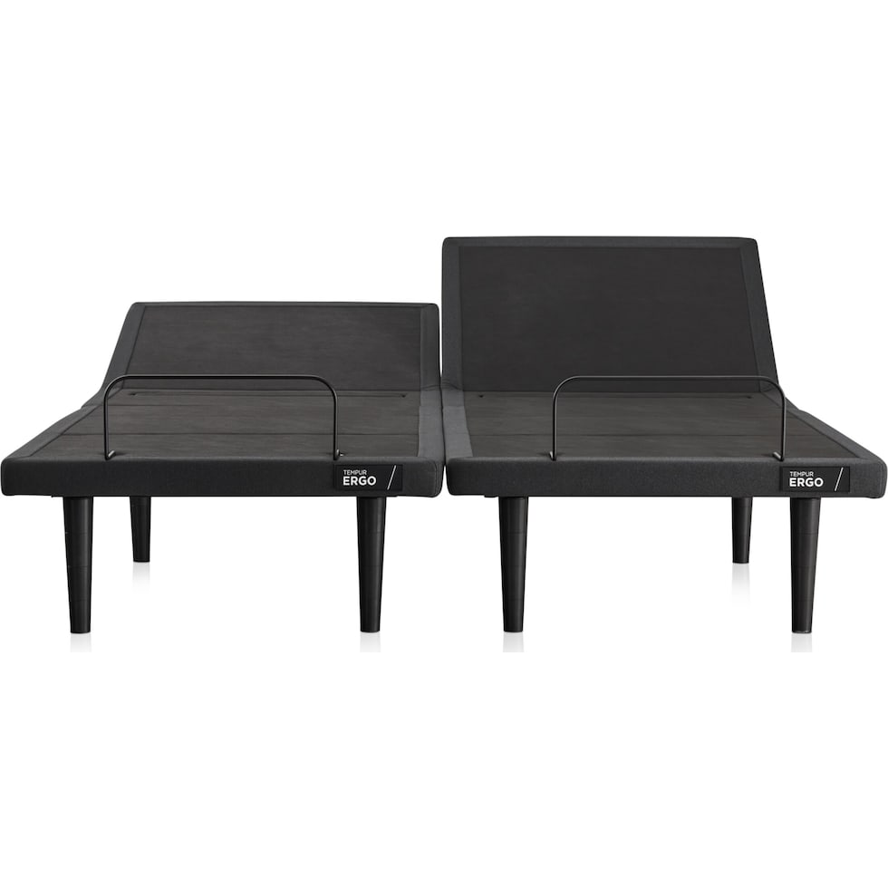 ergo black split california king adjustable foundation   