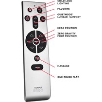 ergo black split california king adjustable foundation   
