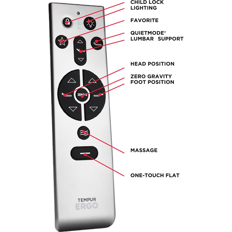 ergo black split california king adjustable foundation   
