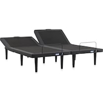 ergo black split california king adjustable foundation   