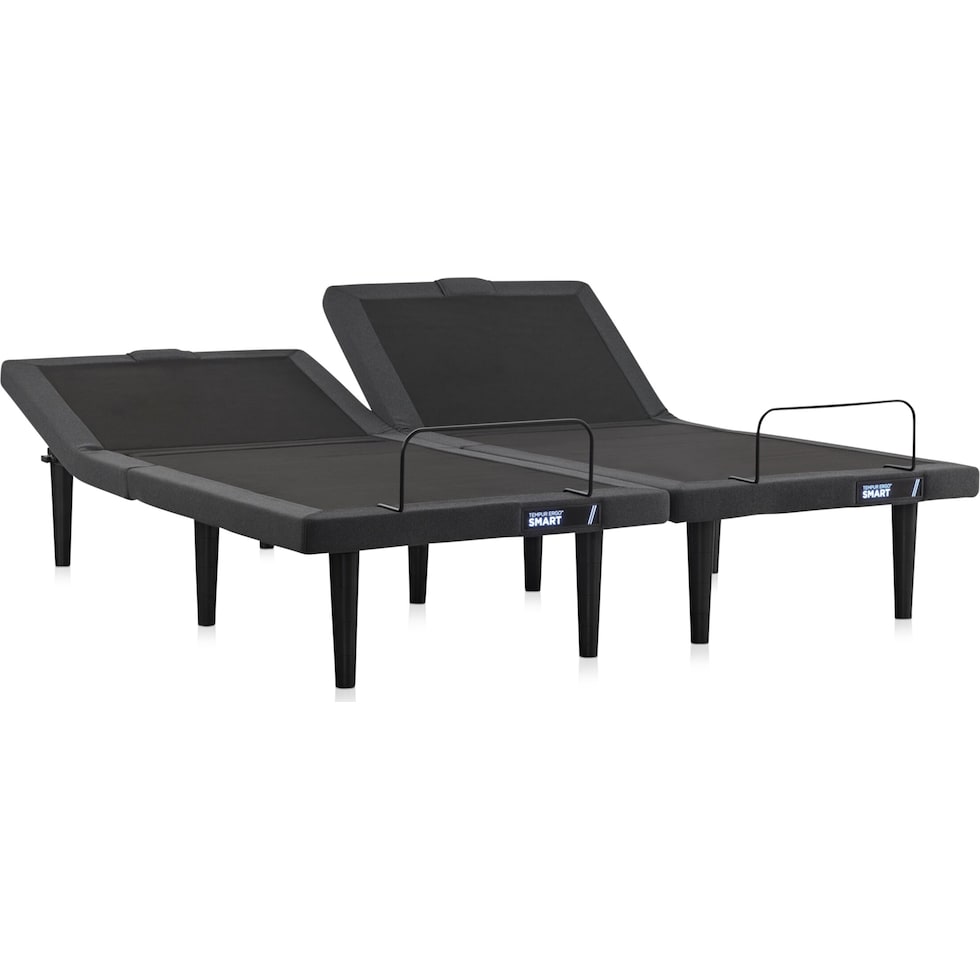 ergo black split california king adjustable foundation   