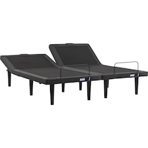 ergo black split california king adjustable foundation   