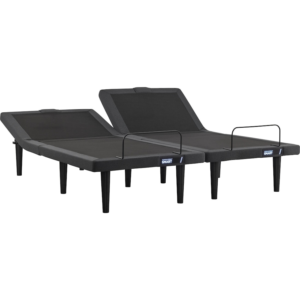 ergo black split california king adjustable foundation   