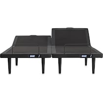 ergo black split california king adjustable foundation   