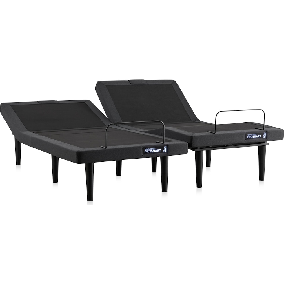 ergo black split california king adjustable foundation   