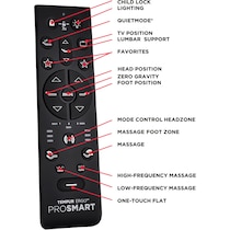 ergo black split king adjustable foundation   