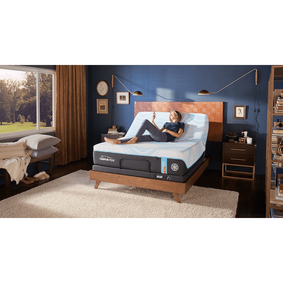 ergo black twin xl adjustable foundation   