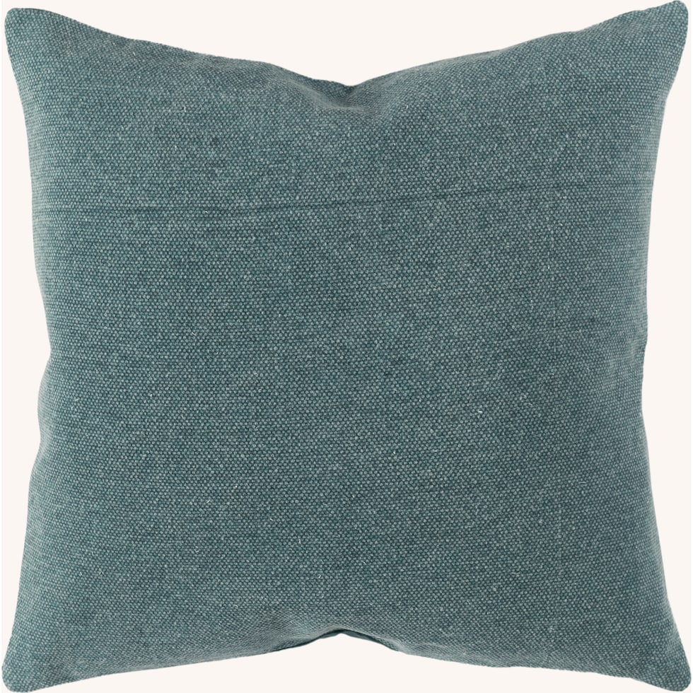 erika blue accent pillow   