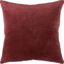 erika orange accent pillow   