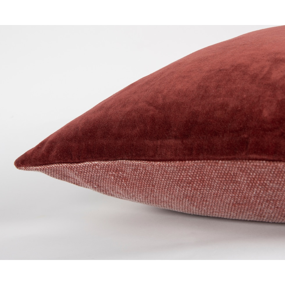erika orange accent pillow   
