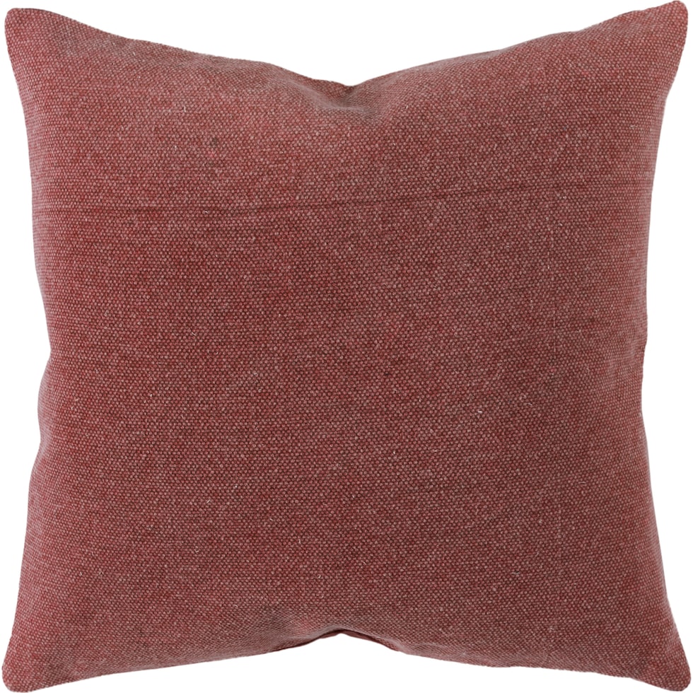 erika orange accent pillow   