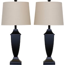 erlantz black table lamp   