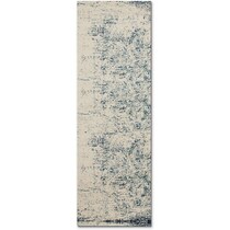 erode blue rug   