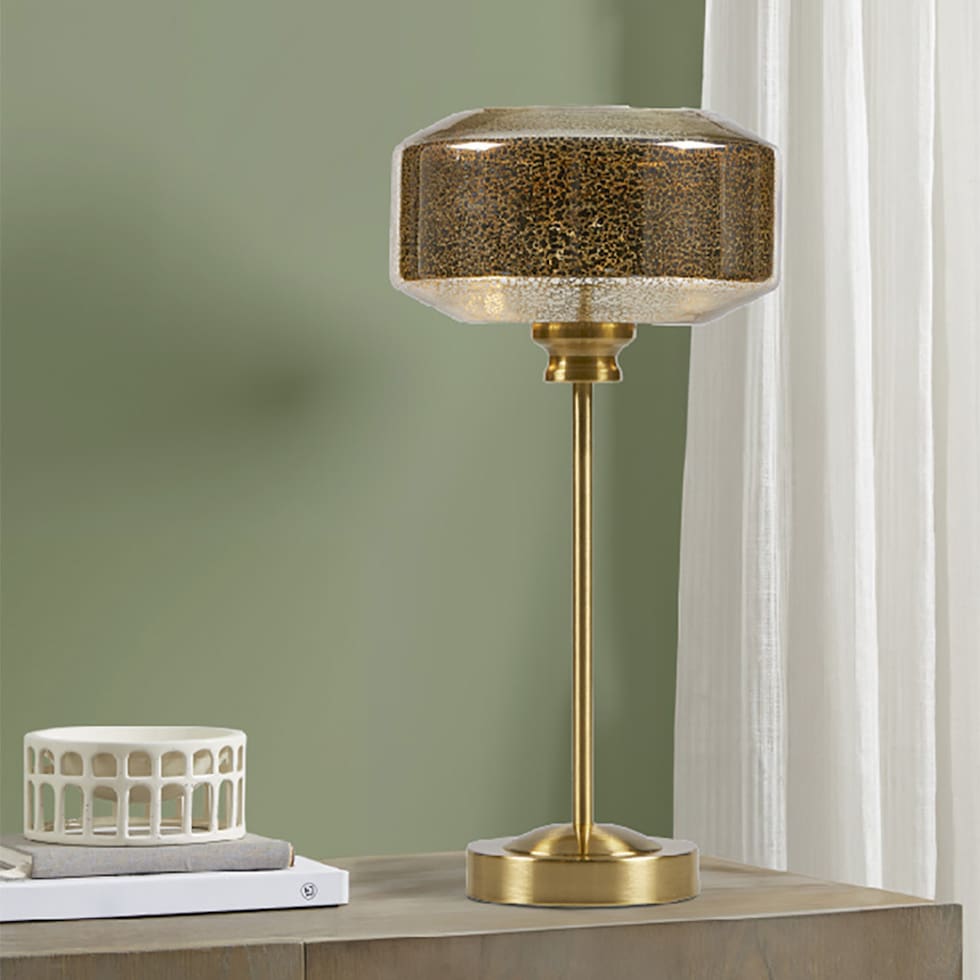 eros gold table lamp   