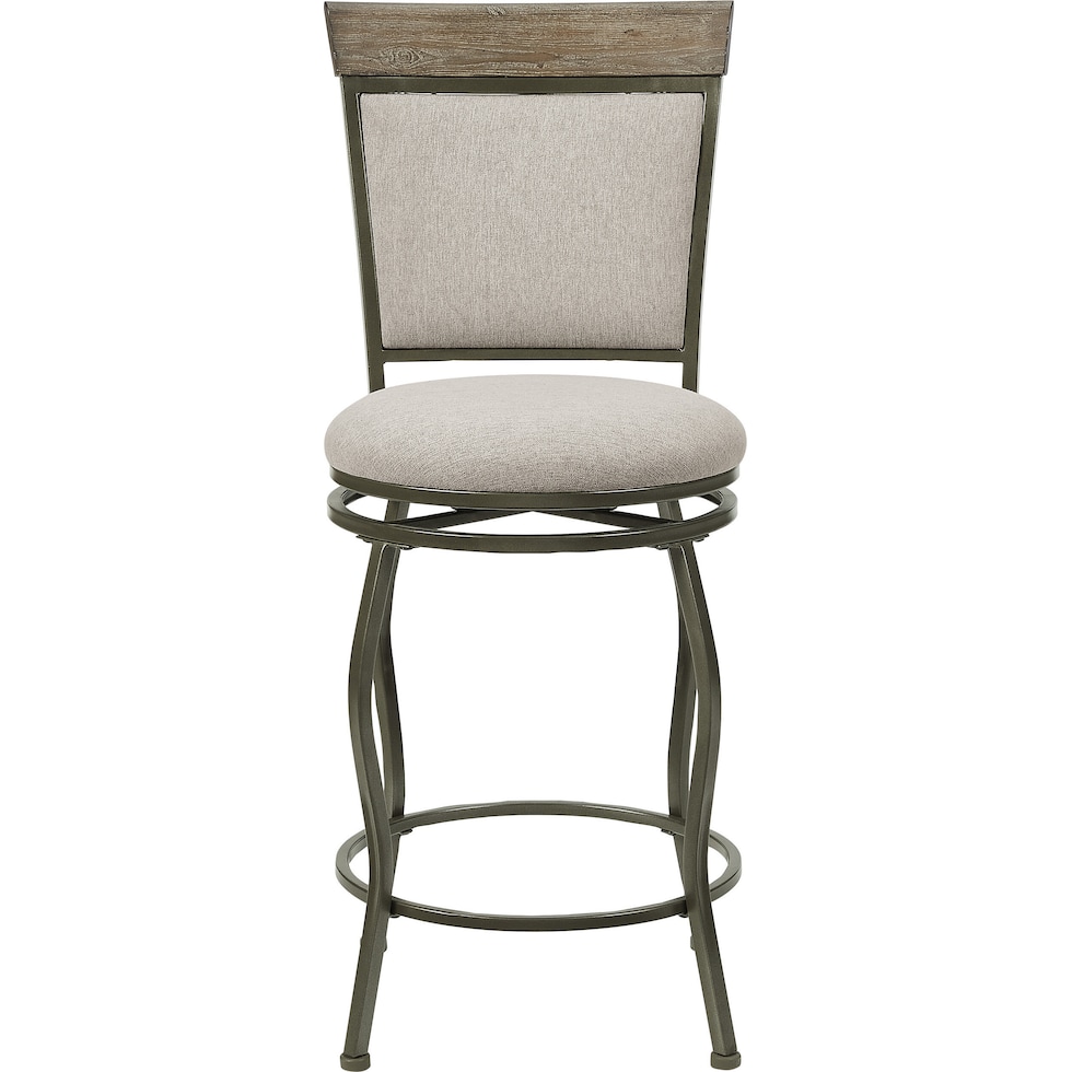 erwen gray counter height stool   