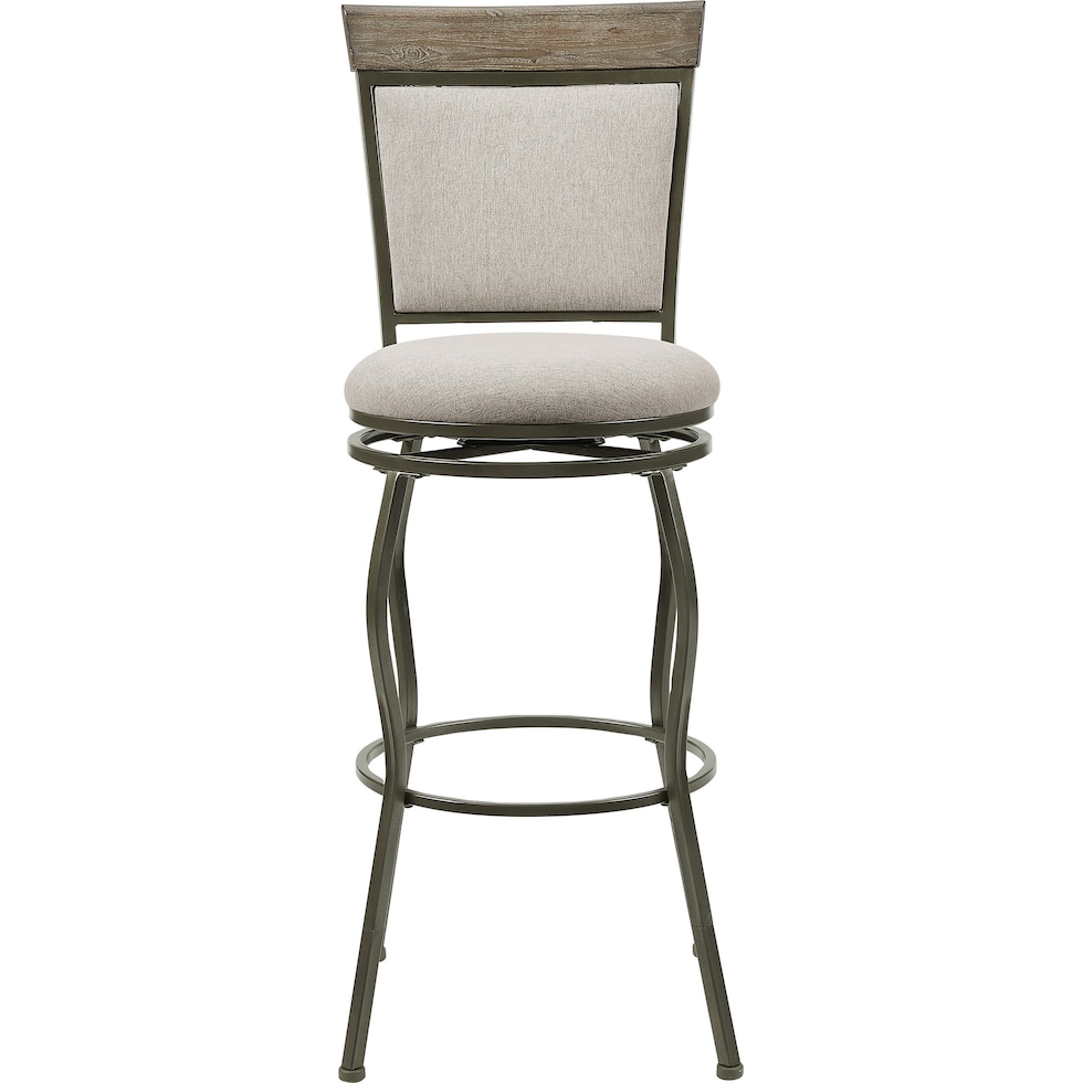 erwen gray counter height stool   