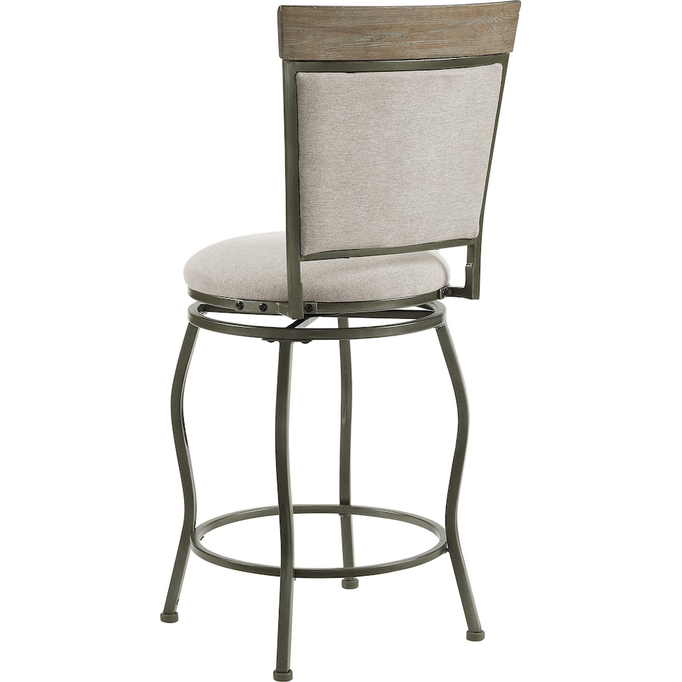 erwen gray counter height stool   