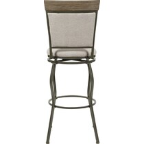 erwen gray counter height stool   