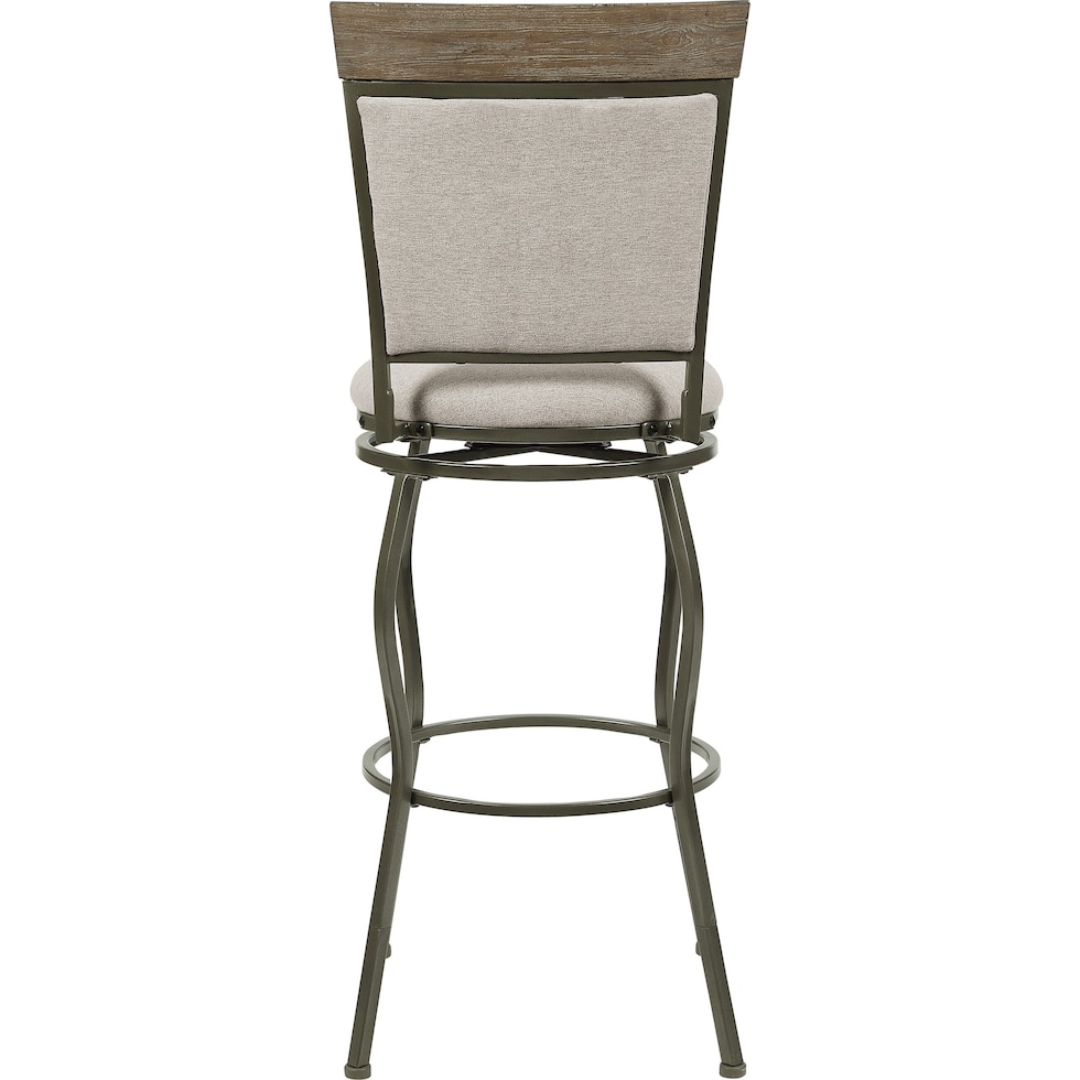 erwen gray counter height stool   