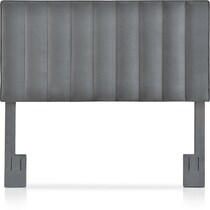 esme gray king headboard   