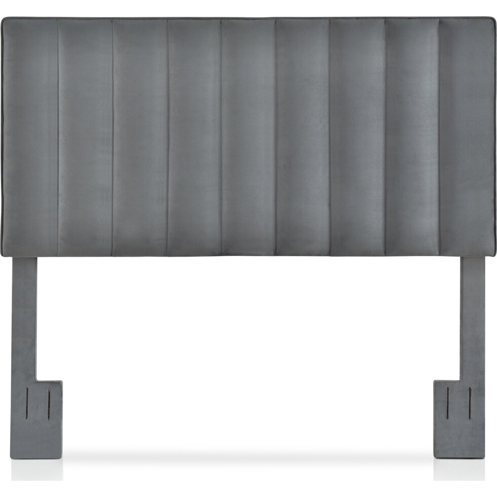 esme gray king headboard   