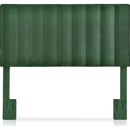 Esme Full/Queen Upholstered Headboard - Green