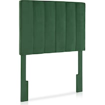 esme green twin headboard   