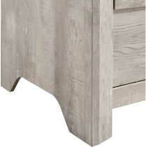 esmeralda white nightstand   