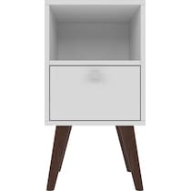 esmeray white side table   