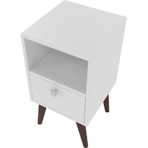 esmeray white side table   