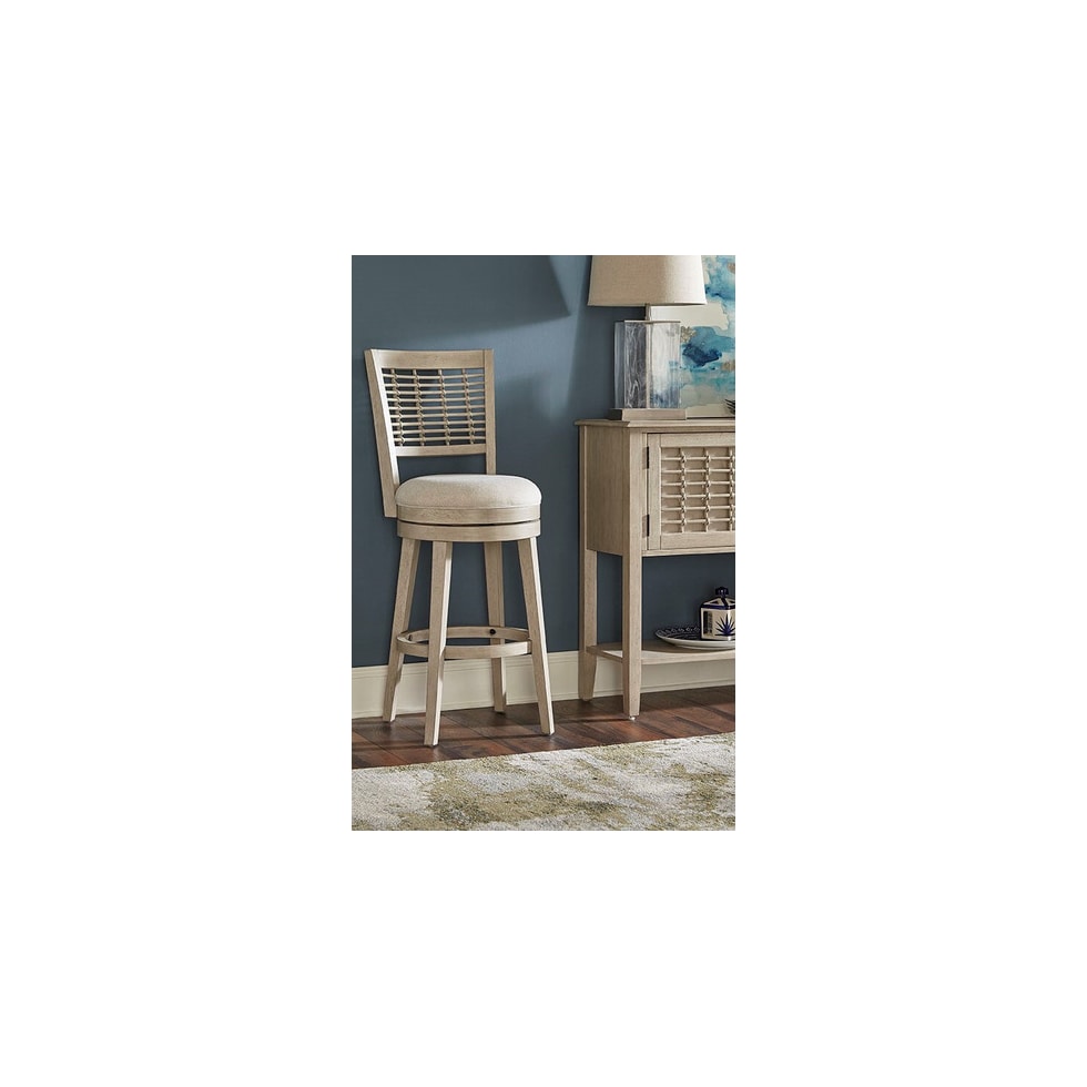 esona white bar stool   