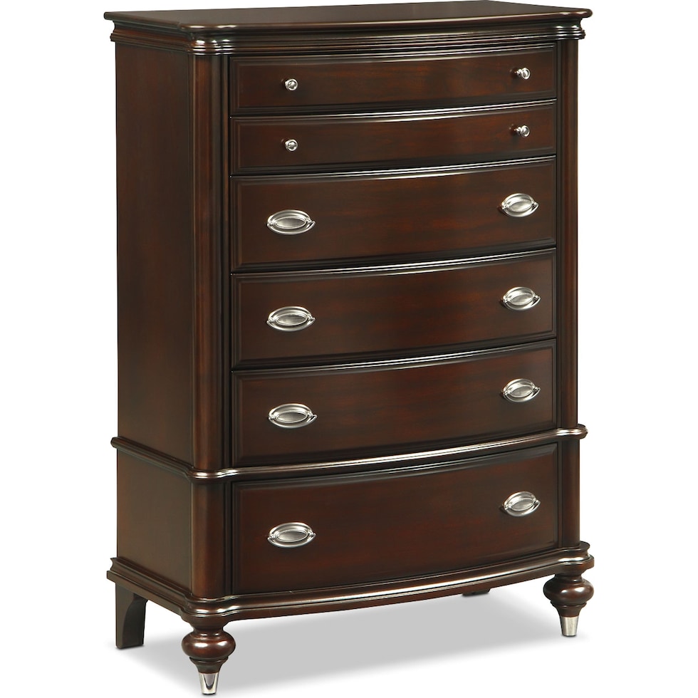 esquire merlot dark brown chest   