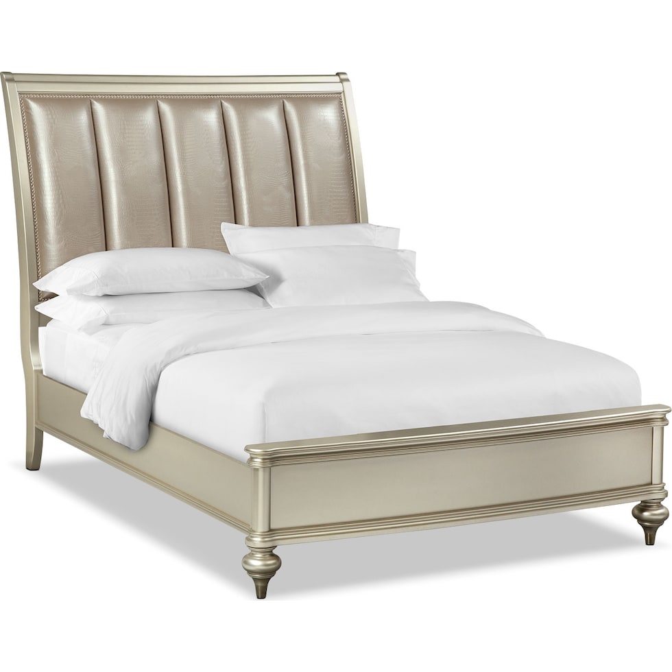 esquire platinum platinum king bed   