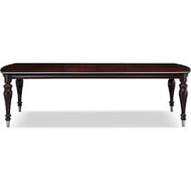 esquire dark brown dining table   