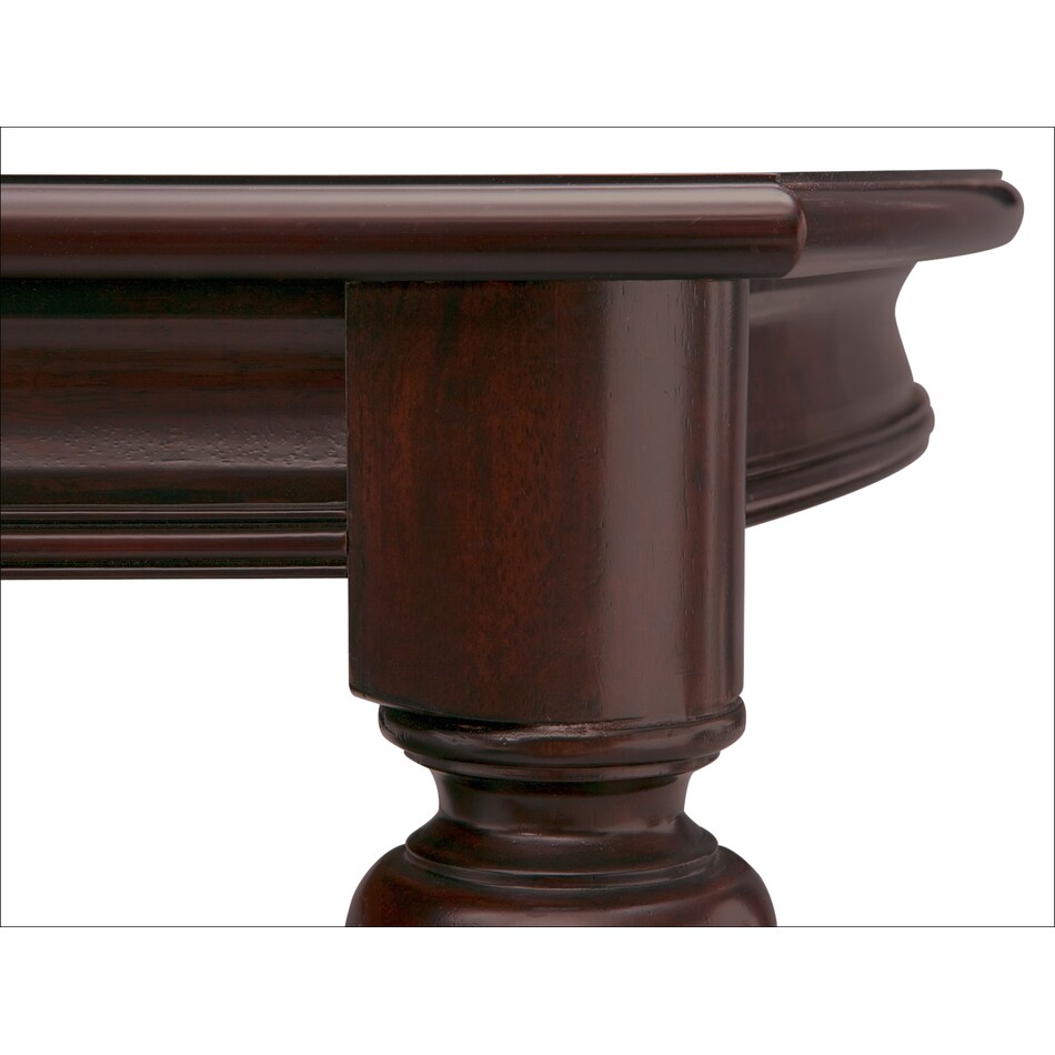 esquire dark brown dining table   