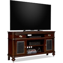 esquire dark brown tv stand   